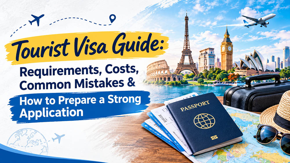 Tourist Visa Guide: Requirements, Costs, Common Mistakes & How to Prepare a Strong Application